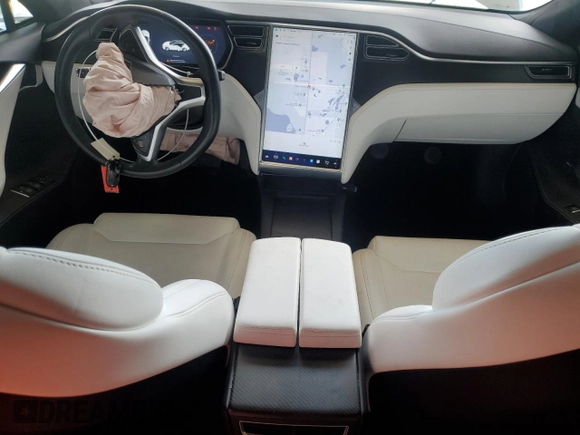 2017 Tesla Model S 100D с VIN 5YJSA1E26HF212985, выставлен на аукционе Copart как лот 46702705 с пробегом 58 179 миль миль и Списание • Salvage title. История ставок и продаж доступна на DreamBid. Изображение 8.