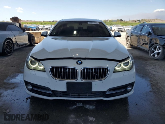 2015 BMW 5 Series 535i xDrive with VIN WBA5B3C54FD544122, listed as a Copart auction lot 53733555 with 126,154 mi miles and Clean Title. Bid and sale history available at carsss.com. Image 5.