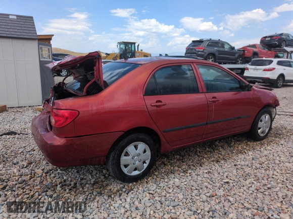 2006 Toyota Corolla CE с VIN JTDBR32E460093462, выставлен на аукционе Copart как лот 60096825 с пробегом 2 555 569 миль миль и Списание • Salvage title. История ставок и продаж доступна на DreamBid. Изображение 3.