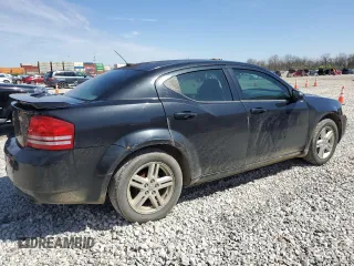 2008 Dodge Avenger SXT with VIN 1B3LC56K28N287318, listed as a Copart auction lot 52028125 with 205,209 mi miles and Salvage Title. Bid and sale history available at carsss.com. Image 3.