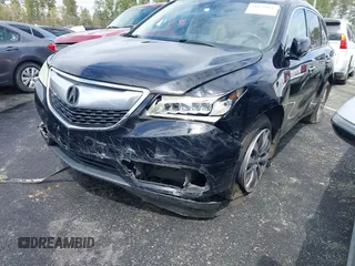 2014 Acura MDX Tech Pkg with VIN 5FRYD3H49EB018603, listed as a IAAI auction lot 41838016 with 203,609 mi miles. Bid and sale history available at carsss.com. Image 2.