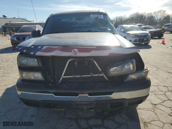 2007 Chevrolet Silverado 1500 Classic LT1 with VIN 1GCEK19BX7Z107413, listed as a Copart auction lot 43338455 with 0 mi miles and Salvage Title. Bid and sale history available at carsss.com. Image 5.