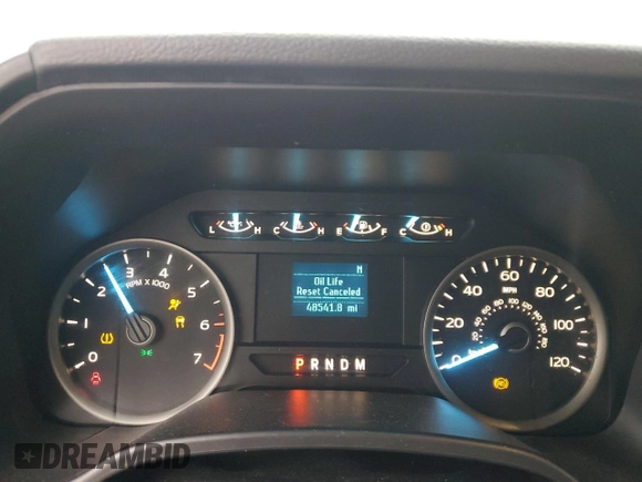 2018 Ford F-150 XL with VIN 1FTEW1EP3JFD05281, listed as a Copart auction lot 50724245 with 48,541 mi miles and Salvage title. Bid and sale history available at DreamBid. Image 9.