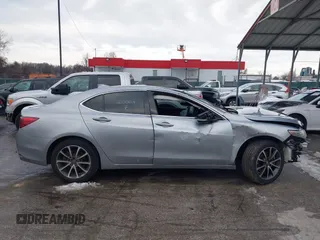 2017 Acura TLX V6 w/Technology Pkg with VIN 19UUB2F52HA007064, listed as a IAAI auction lot 41270624 with 55,509 mi miles. Bid and sale history available at carsss.com. Image 12.