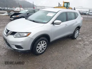 2014 Nissan Rogue SV with VIN 5N1AT2MV5EC776722, listed as a IAAI auction lot 42005088 with 107,723 mi miles. Bid and sale history available at carsss.com. Image 2.