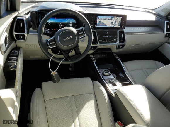2023 Kia Sorento Plug-In Hybrid SX Prestige with VIN KNDRMDLH9P5205172, listed as a Copart auction lot 76367494 with 17,821 mi miles and Salvage Title. Bid and sale history available at carsss.com. Image 8.