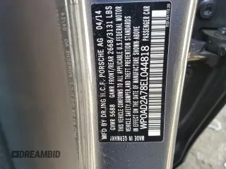 2014 Porsche Panamera S E-Hybrid z VIN WP0AD2A78EL044818, wystawiony jako Copart lot #65864484 z przebiegiem 141 423 mil mil oraz Szkoda całkowita • Salvage title. Historia ofert i sprzedaży dostępna na DreamBid. Obrazek 12.