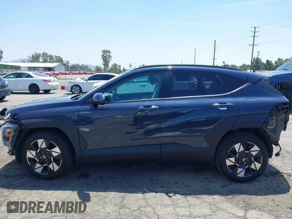 2024 Hyundai Kona SEL with VIN KM8HB3AB1RU057856, listed as a IAAI auction lot 42095258 with 9,928 mi miles. Bid and sale history available at carsss.com. Image 15.