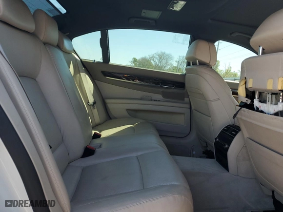 2013 BMW 7 Series 740Li with VIN WBAYE4C52DD136841, listed as a Copart auction lot 48608895 with 99,436 mi miles and Clean Title. Bid and sale history available at carsss.com. Image 10.
