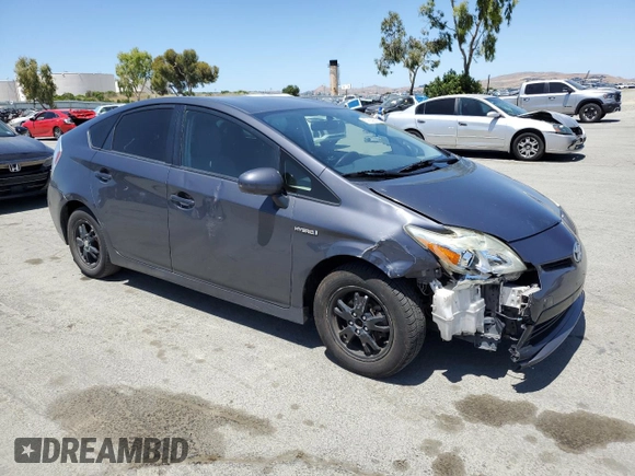 2015 Toyota Prius Four with VIN JTDKN3DU1F1977532, listed as a Copart auction lot 57658505 with 261,964 mi miles and Salvage title. Bid and sale history available at DreamBid. Image 4.