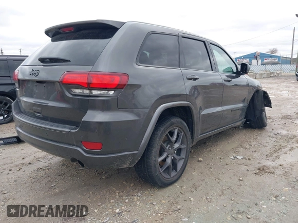 2021 Jeep Grand Cherokee Limited z VIN 1C4RJFBG9MC672595, wystawiony jako IAAI lot #40924773 z przebiegiem 36 167 mil mil oraz . Historia ofert i sprzedaży dostępna na DreamBid. Obrazek 4.