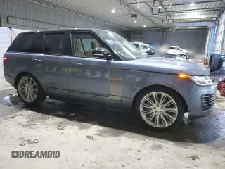 2018 Land Rover Range Rover Autobiography with VIN SALGV2RE2JA503320, listed as a Copart auction lot 41910035 with 75,153 mi miles and Salvage title. Bid and sale history available at DreamBid. Image 4.