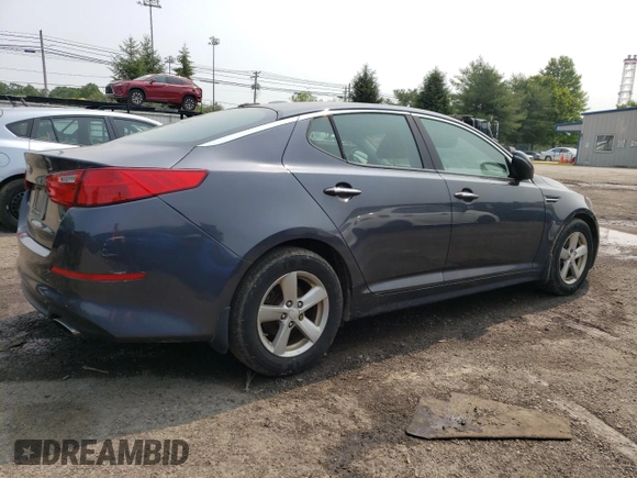 2015 Kia Optima LX with VIN 5XXGM4A70FG424291, listed as a Copart auction lot 60291265 with 273,391 mi miles and Clean title. Bid and sale history available at DreamBid. Image 3.