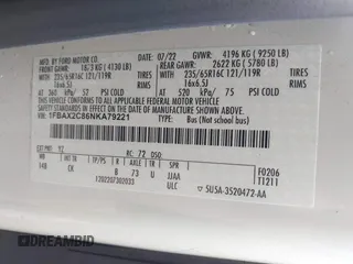 2022 Ford Transit Passenger XL with VIN 1FBAX2C86NKA79221, listed as a IAAI auction lot 42427641 with 56,245 mi miles and . Bid and sale history available at DreamBid. Image 9.