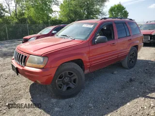 2002 Jeep Grand Cherokee Limited with VIN 1J4GW58N82C182603, listed as a Copart auction lot 57464295 with 240,179 mi miles and Salvage title. Bid and sale history available at DreamBid. Image 1.