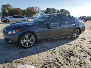 2011 Infiniti M with VIN JN1AY1AP7BM520483, listed as a Copart auction lot 82486834 with 78,804 mi miles and Salvage Title. Bid and sale history available at carsss.com. Image 1.