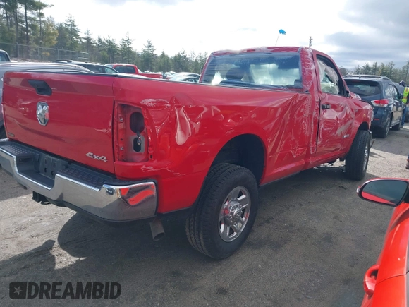 2022 Ram 2500 Tradesman with VIN 3C6MR5AJ8NG345945, listed as a IAAI auction lot 41848442 with 24,798 mi miles and . Bid and sale history available at DreamBid. Image 4.