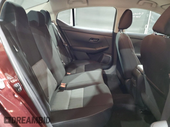 2025 Nissan Sentra SV with VIN 3N1AB8CV9SY302015, listed as a Copart auction lot 56039085 with 6,493 mi miles and Clean Title. Bid and sale history available at DreamBid. Image 10.