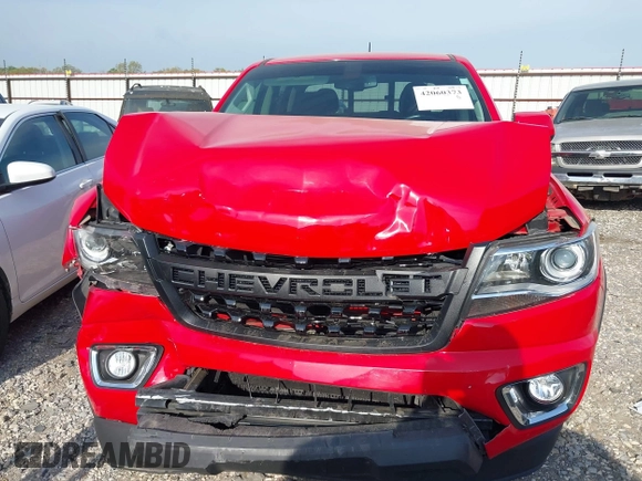 2020 Chevrolet Colorado 4WD LT with VIN 1GCGTCEN8L1106478, listed as a IAAI auction lot 42060373 with 68,753 mi miles and . Bid and sale history available at DreamBid. Image 12.