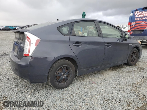 2012 Toyota Prius One with VIN JTDKN3DU5C5411717, listed as a Copart auction lot 55860615 with 335,026 mi miles and Clean Title. Bid and sale history available at DreamBid. Image 3.
