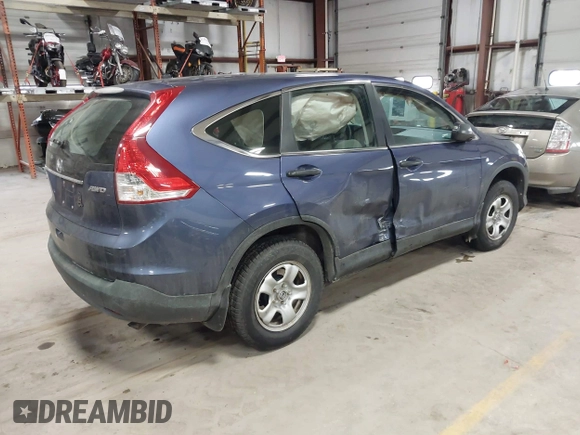 2014 Honda CR-V LX with VIN 2HKRM4H36EH705770, listed as a IAAI auction lot 41646051 with 120,719 mi miles. Bid and sale history available at carsss.com. Image 4.