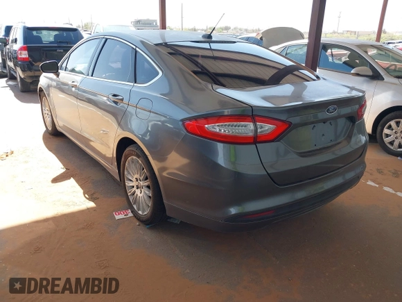 2013 Ford Fusion SE Hybrid with VIN 3FA6P0LUXDR264312, listed as a IAAI auction lot 42082298 with 1 mi miles. Bid and sale history available at carsss.com. Image 3.