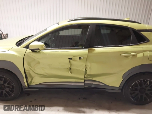 2019 Hyundai Kona Limited with VIN KM8K33A54KU375117, listed as a IAAI auction lot 41154823 with 81,716 mi miles and . Bid and sale history available at DreamBid. Image 14.