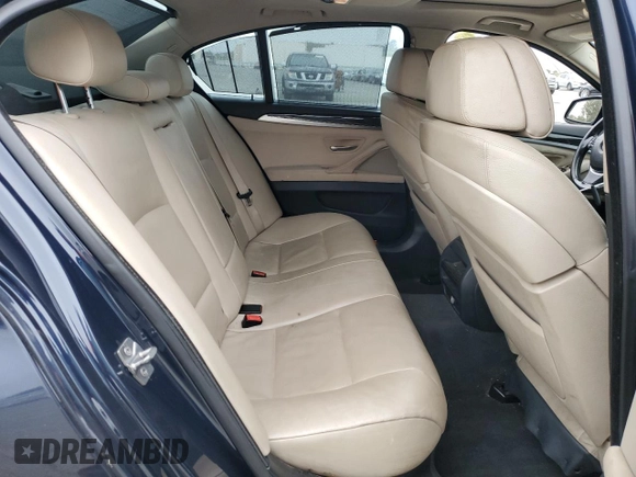 2011 BMW 5 Series 535i with VIN WBAFR7C59BC802691, listed as a Copart auction lot 53883385 with 213,933 mi miles and Salvage Title. Bid and sale history available at carsss.com. Image 10.