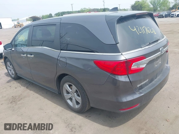 2020 Honda Odyssey EX-L с VIN 5FNRL6H71LB054853, выставлен на аукционе IAAI как лот 42117628 с пробегом 73 118 миль миль и . История ставок и продаж доступна на DreamBid. Изображение 3.