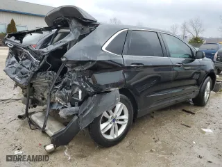 2015 Ford Edge SEL with VIN 2FMTK4J93FBB95798, listed as a Copart auction lot 45141195 with 89,310 mi miles and Salvage Title. Bid and sale history available at carsss.com. Image 3.