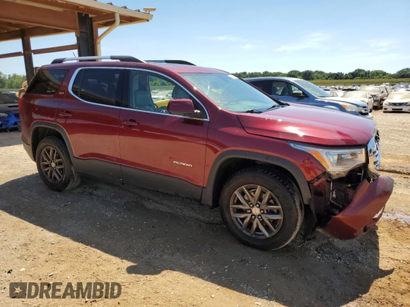 2018 GMC Acadia SLT with VIN 1GKKNMLA1JZ143532, listed as a Copart auction lot 60463514 with 130,214 mi miles and Salvage Title. Bid and sale history available at DreamBid. Image 4.