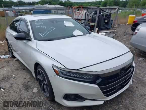 2021 Honda Accord Sport with VIN 1HGCV2F36MA031847, listed as a IAAI auction lot 42478399 with 159,174 mi miles and . Bid and sale history available at DreamBid. Image 1.