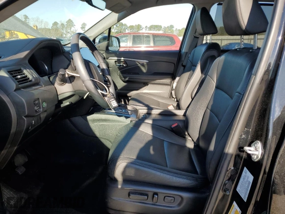 2021 Honda Pilot Special Edition with VIN 5FNYF5H20MB025749, listed as a Copart auction lot 50597185 with 46,173 mi miles and Salvage Title. Bid and sale history available at DreamBid. Image 7.