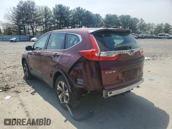 2018 Honda CR-V LX with VIN 2HKRW6H33JH202858, listed as a Copart auction lot 54378975 with 87,964 mi miles and Salvage Title. Bid and sale history available at carsss.com. Image 2.