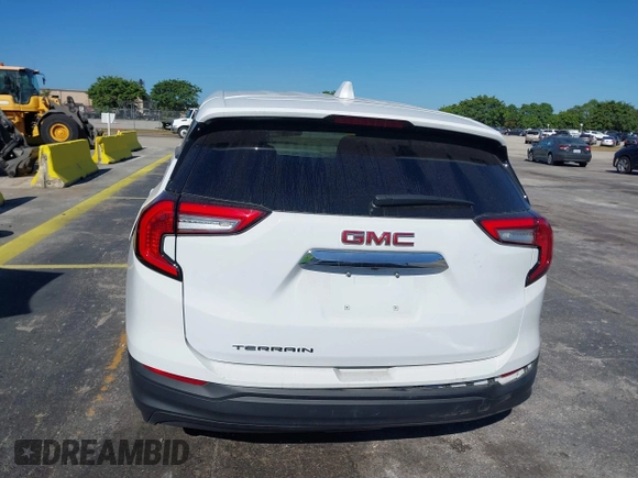 2024 GMC Terrain SLE with VIN 3GKALMEG1RL347950, listed as a IAAI auction lot 41834707 with 14,436 mi miles. Bid and sale history available at carsss.com. Image 16.