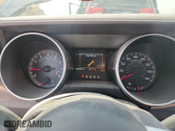 2019 Ford Mustang GT with VIN 1FA6P8CF0K5185215, listed as a Copart auction lot 61682205 with 36,356 mi miles and Salvage title. Bid and sale history available at DreamBid. Image 9.