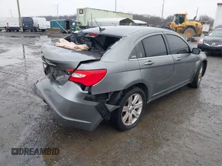 2013 Chrysler 200 LX with VIN 1C3CCBAB2DN670064, listed as a IAAI auction lot 41868994 with Not Provided miles. Bid and sale history available at carsss.com. Image 4.