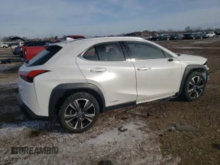 2020 Lexus UX with VIN JTHP9JBH5L2029448, listed as a Copart auction lot 72616172 with 21,874 mi miles. Bid and sale history available at carsss.com. Image 3.