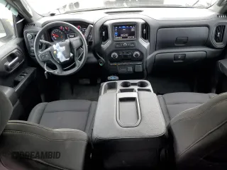 2023 Chevrolet Silverado 1500 Custom with VIN 1GCPDBEK3PZ142177, listed as a Copart auction lot 84017994 with 21,862 mi miles and Salvage Title. Bid and sale history available at DreamBid. Image 8.