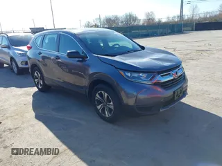 2018 Honda CR-V LX with VIN 5J6RW6H39JL000547, listed as a IAAI auction lot 42016645 with 72,235 mi miles. Bid and sale history available at carsss.com. Image 1.