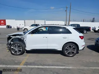 2021 Audi Q3 S line Premium Plus with VIN WA1EECF31M1063905, listed as a IAAI auction lot 41588919 with 31,739 mi miles. Bid and sale history available at carsss.com. Image 12.