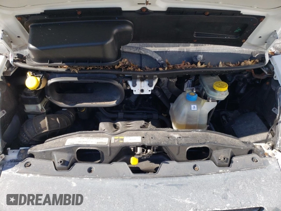 2017 Ram ProMaster Cargo with VIN 3C6TRVDGXHE544426, listed as a Copart auction lot 46569555 with 56,571 mi miles and Clean Title. Bid and sale history available at carsss.com. Image 11.