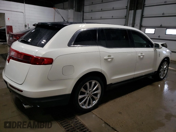 2012 Lincoln MKT EcoBoost with VIN 2LMHJ5AT0CBL53704, listed as a Copart auction lot 48935565 with 184,488 mi miles and Non Repairable. Bid and sale history available at DreamBid. Image 3.