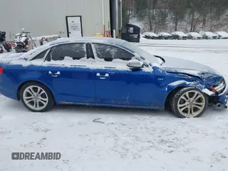 2015 Audi S4 Premium Plus with VIN WAUDGAFLXFA114706, listed as a IAAI auction lot 41265112 with 187,592 mi miles. Bid and sale history available at carsss.com. Image 14.