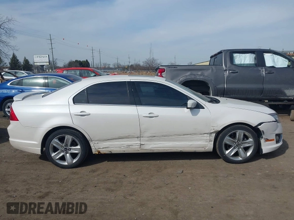 2012 Ford Fusion SPORT with VIN 3FAHP0DC0CR383435, listed as a IAAI auction lot 41806260 with 75,024 mi miles. Bid and sale history available at carsss.com. Image 13.