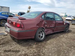 2002 Chevrolet Impala LS z VIN 2G1WH55K829312160, wystawiony jako Copart lot #54164335 z przebiegiem 107 203 mil mil oraz Szkoda całkowita • Salvage title. Historia ofert i sprzedaży dostępna na DreamBid. Obrazek 3.