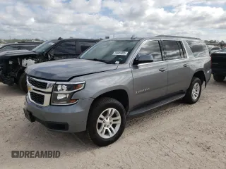 2020 Chevrolet Suburban LS with VIN 1GNSCGKC0LR178627, listed as a Copart auction lot 75691803 with 60,978 mi miles and Salvage title. Bid and sale history available at DreamBid. Image 1.