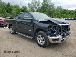 2020 Ram 1500 Big Horn with VIN 1C6SRFBT1LN419966, listed as a Copart auction lot 58002795 with 84,959 mi miles and Salvage title. Bid and sale history available at DreamBid. Image 4.