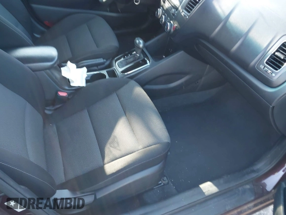 2017 Kia Forte LX with VIN 3KPFK4A77HE056947, listed as a IAAI auction lot 41768427 with 50,315 mi miles. Bid and sale history available at carsss.com. Image 5.