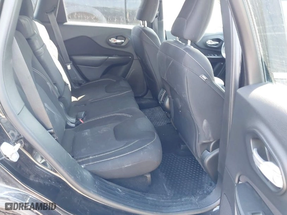 2015 Jeep Cherokee Latitude with VIN 1C4PJMCS9FW577440, listed as a IAAI auction lot 41707489 with 159,838 mi miles. Bid and sale history available at carsss.com. Image 8.